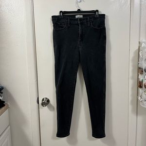 Madewell 10” high rise skinny jeans